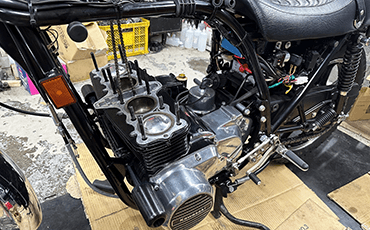 エンジンはフルオーバーホール