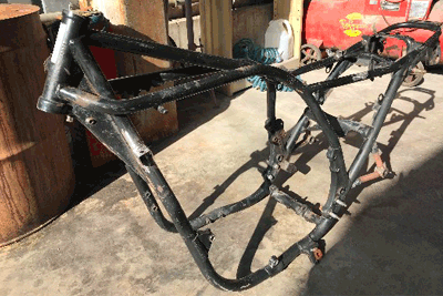 フレームチェック＆塗装